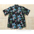 Camisa Hawaii Con Estampado De Algodón españa